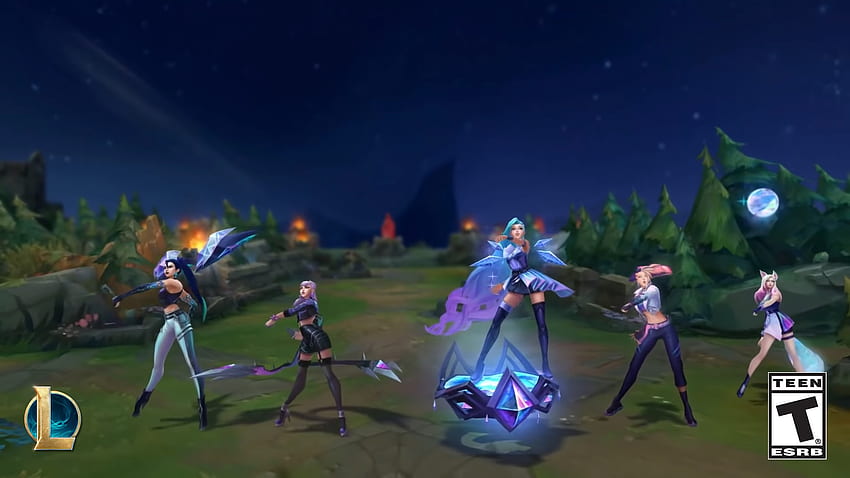 Surrender At 20: K DA ALL OUT Skins, Event & Seraphine Preview, KDA All Out HD wallpaper