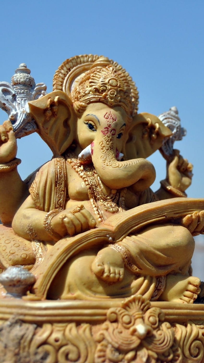 3d Ganesh, Big Statue HD phone wallpaper