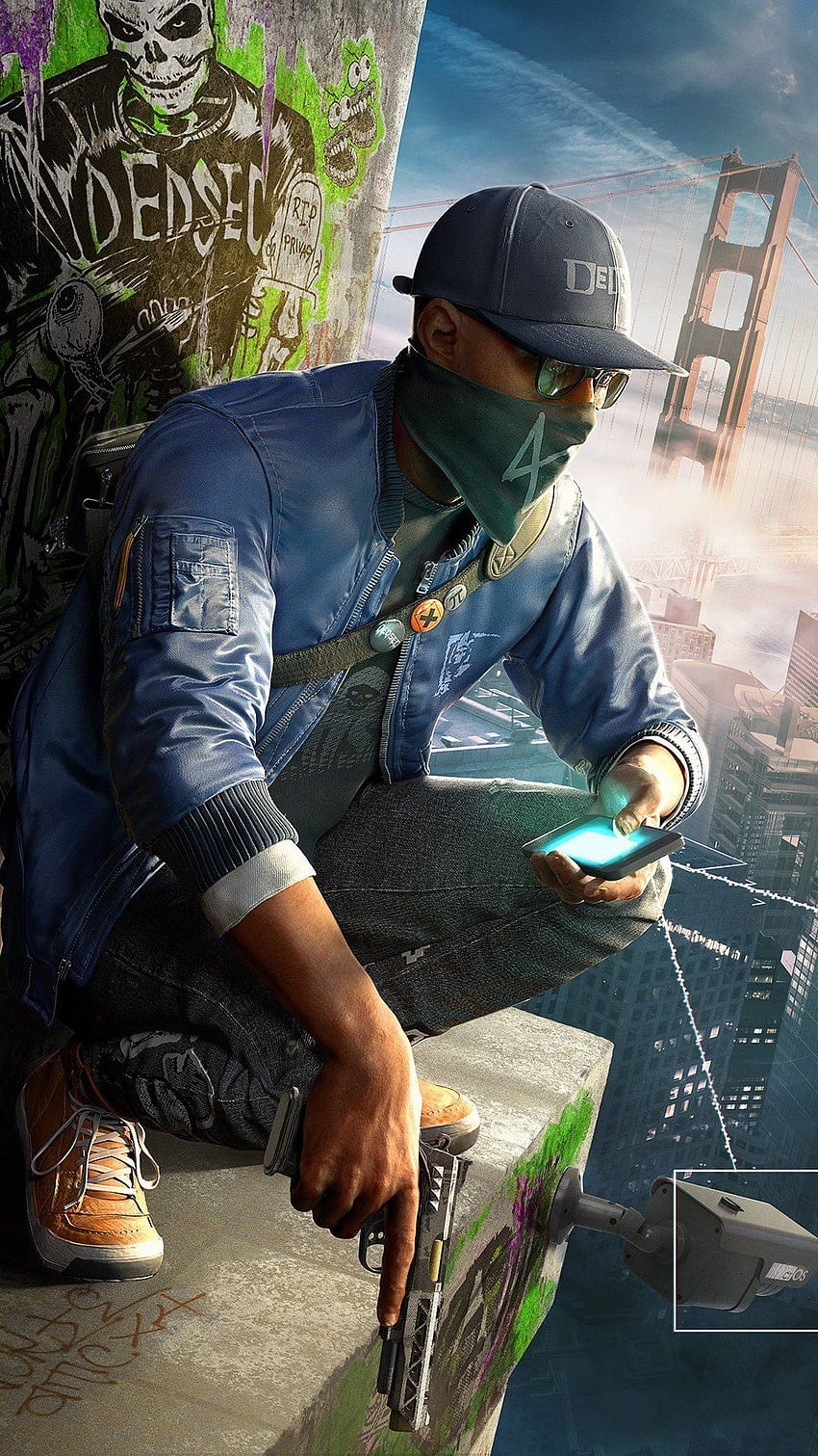 Android Watch Dogs 2 chiave inglese, Watch Dogs 2 Marcus Sfondo del telefono HD