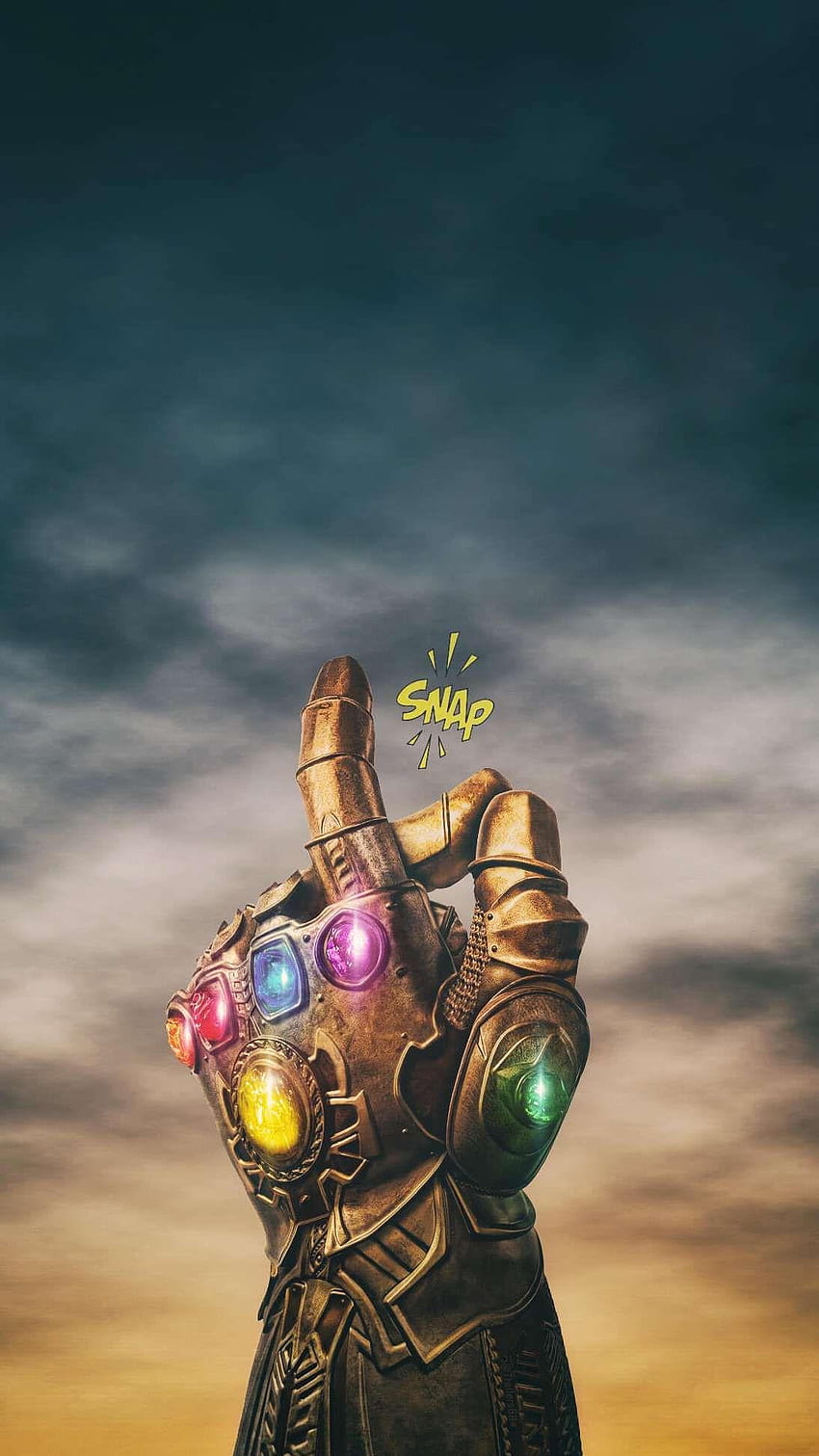 Thanos Snap, Gemme del Guanto dell'Infinito Sfondo del telefono HD
