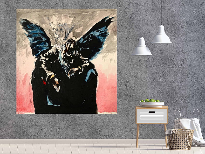 Travis Scott Birds in the Trap Sing McKnight Poster Album Cover Music Art for Living Room Home Decor Décorations de . Peinture & Calligraphie Fond d'écran HD