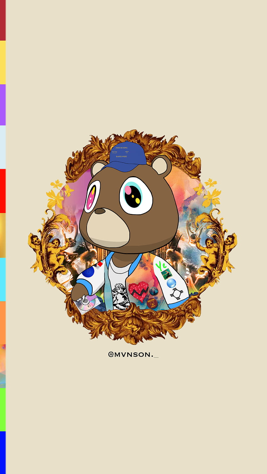 Posted my dropout bear art here yesterday and you guys seemed to, College Dropout HD phone wallpaper