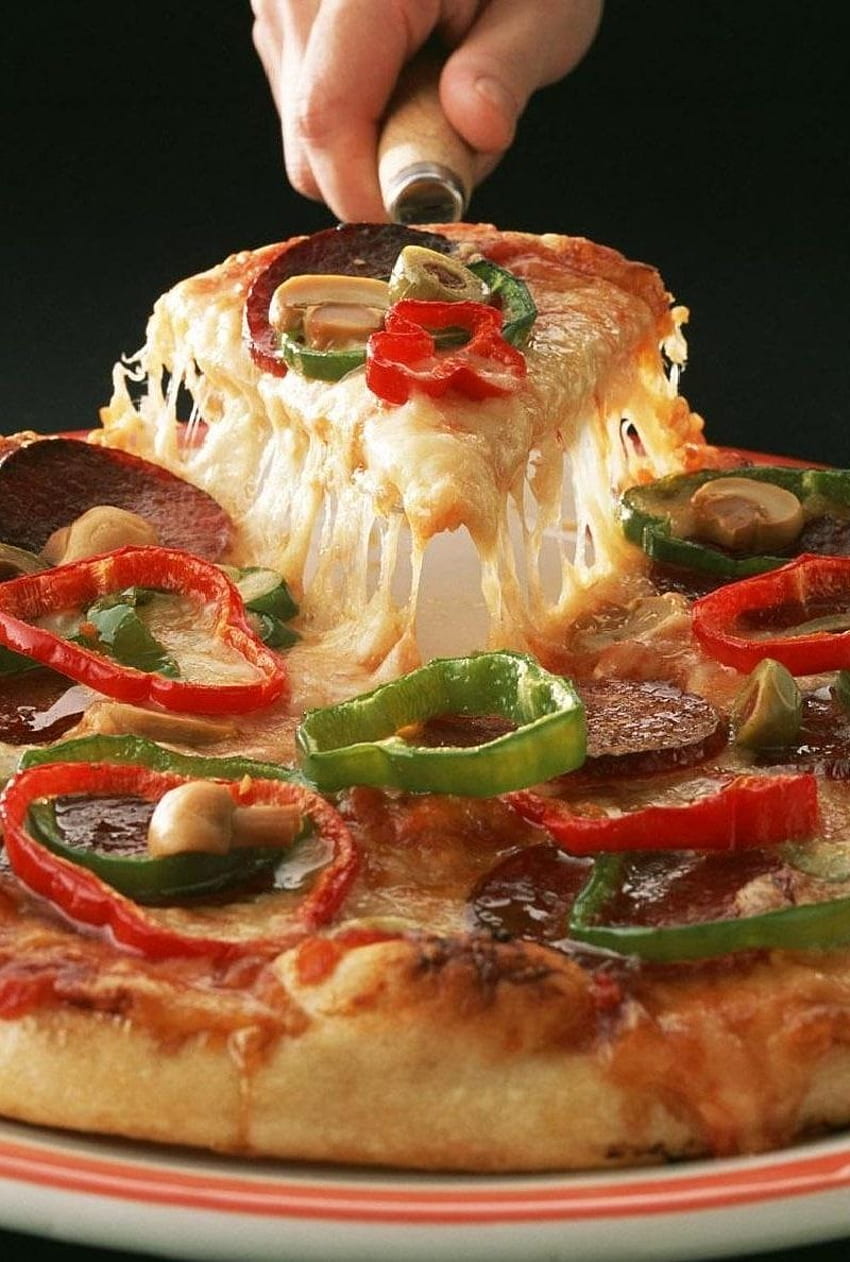 Pizza kochen HD-Handy-Hintergrundbild