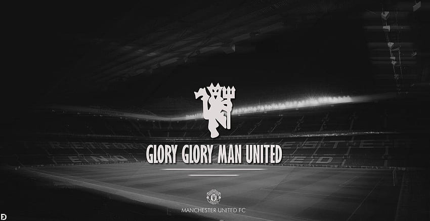 Manchester United Black HD wallpaper