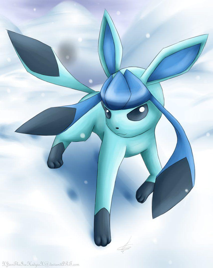 Glaceon - By @superzer101 on Itaku