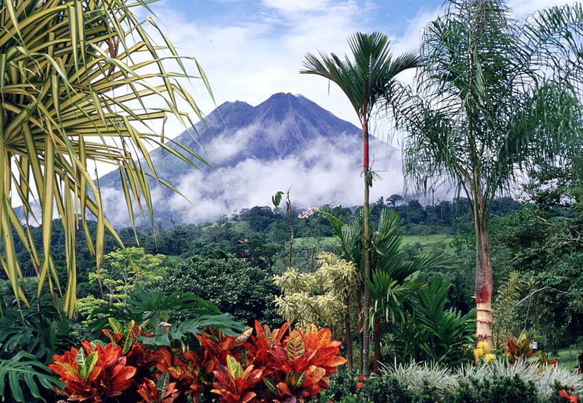 Costa Rica - Perfil do País - Projeto Nations Online, Montanhas da Costa Rica papel de parede HD