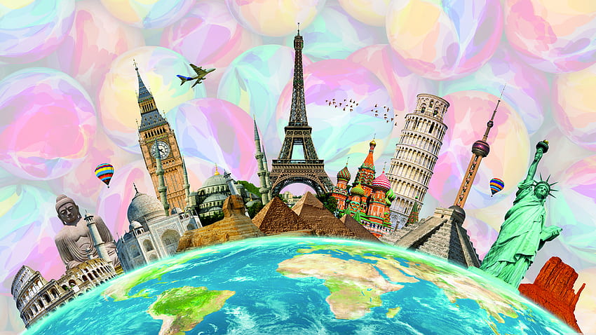 Travel the World Ultra Background for U TV : & UltraWide & Laptop : Tablet : Smartphone, Travel graphy World HD wallpaper