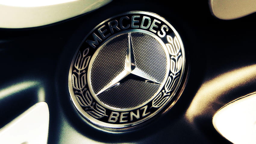 Logotipo de Mercedes Benz 2020 Panda roto, emblema de Mercedes fondo de pantalla