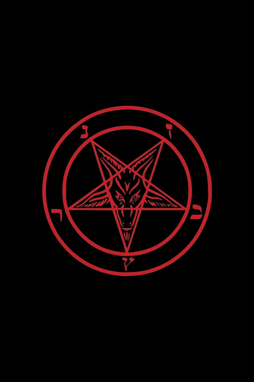 Pentagrama Satánico: Diario y Cuaderno (666 Satan, Lucifer, Black Magick, Occult, Wicca Magical Journals): 9781986427388: Black Magick Journals: Books, 666 Devil fondo de pantalla del teléfono