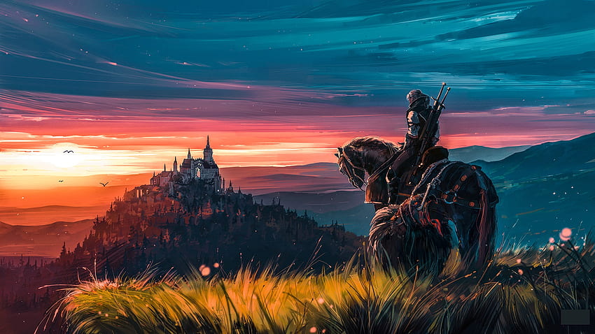 Witcher 3 New Tab Background, The Witcher HD wallpaper