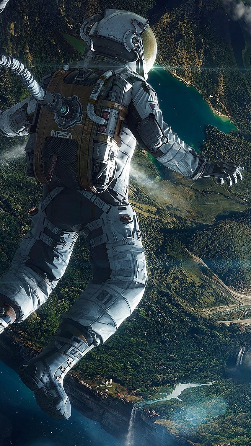 Astronaute iPhone Incroyable Fond d'écran de téléphone HD