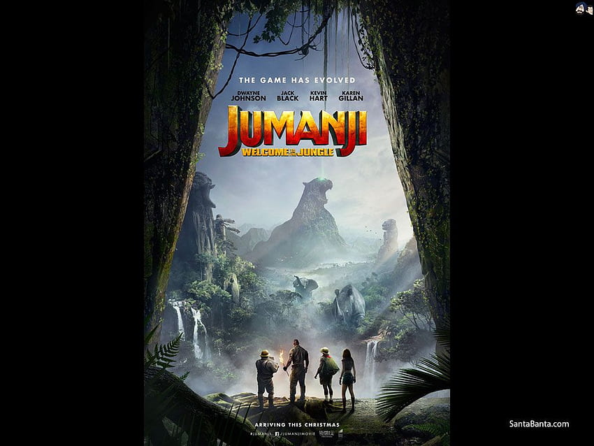 Jumanji, Jumanji Welcome to the Jungle HD wallpaper