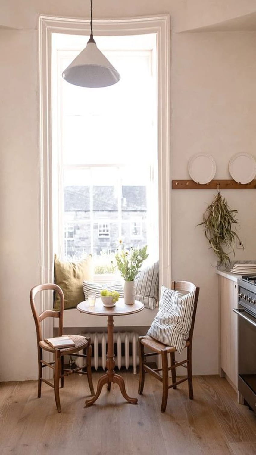 Table for two scott 2, interior design, white HD phone wallpaper