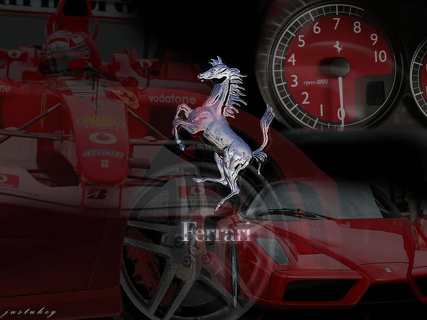 Araba : ferrari logosu, Cool Ferrari Logosu HD duvar kağıdı