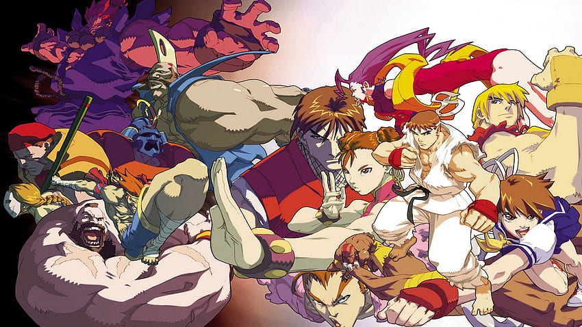 Street Fighter Alpha 3 and Background - Abyss HD wallpaper