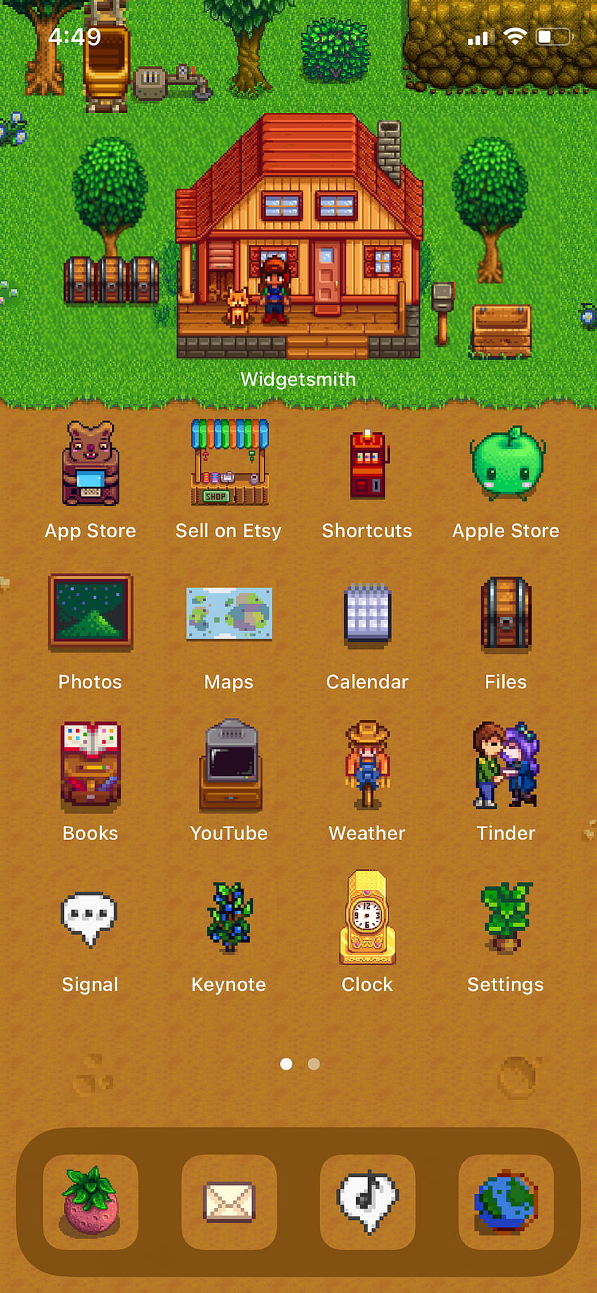 IOS 259 ​​Икона Stardew Valley iPhone IOS14 App Icon Pack. Etsy. Stardew Valley, Икона на приложение, Пакет с икони, Карта на Stardew Valley HD тапет за телефон