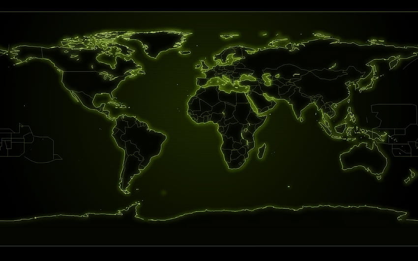 Mapa do mundo e plano de fundo, tático papel de parede HD