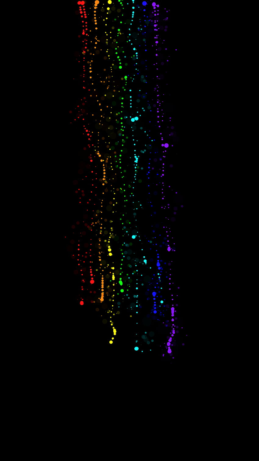Abstract, Rainbow, Dark, Glare, Multicolored, Motley, Bokeh, Boquet, Luminous HD phone wallpaper