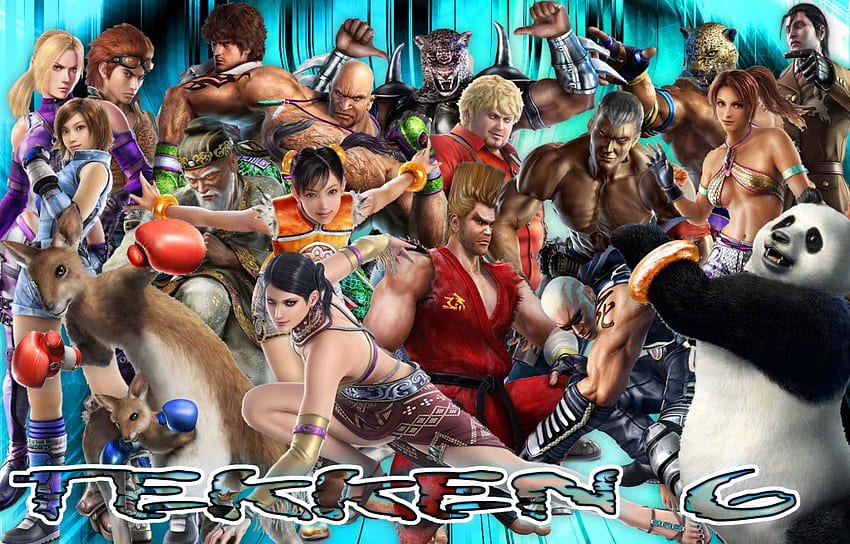 Tekken Family, tekken, family, video game, fighters HD wallpaper