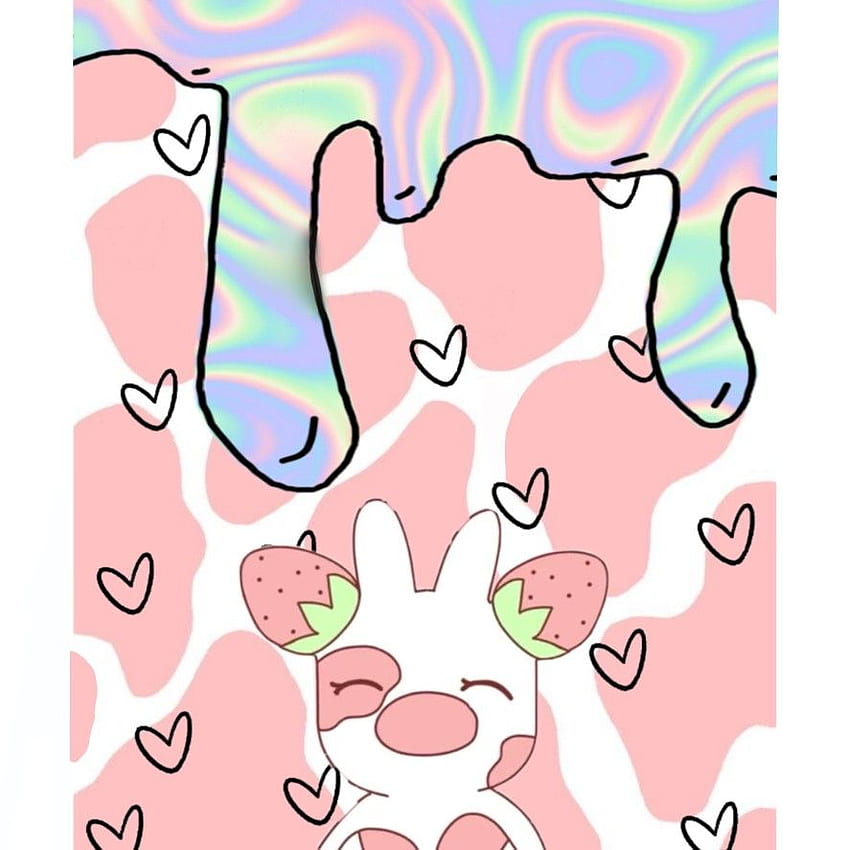 Strawberry Cow Wallpaper by AnnieNakajima on DeviantArt