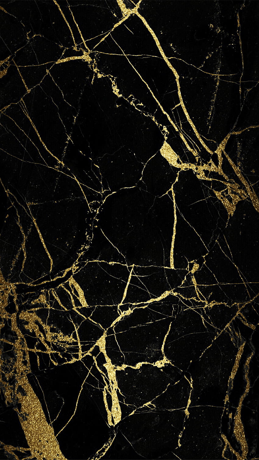 Schwarz und Gold, elegantes Schwarz und Gold HD-Handy-Hintergrundbild