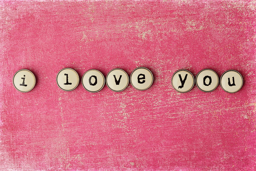 Seni seviyorum aşkım aşkla seni seviyorum sevgililer günü HD duvar kağıdı