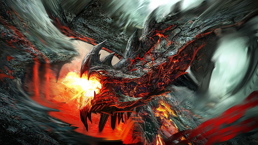 Black Dragon Fire - . HD wallpaper | Pxfuel