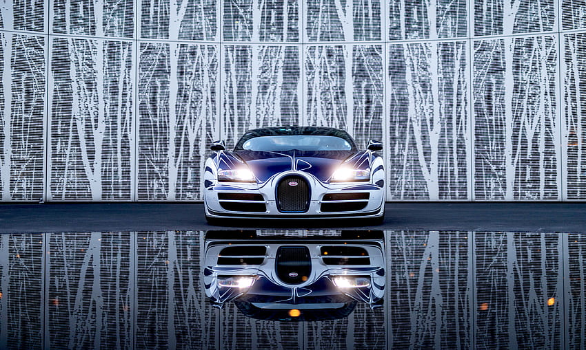 Bugatti Veyron Grand Sport Roadster, front, luxury car HD wallpaper