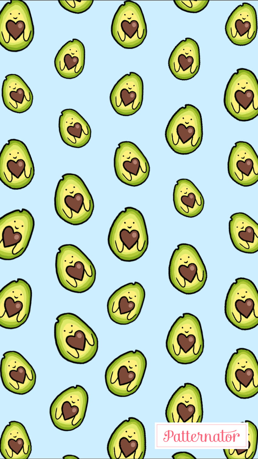 Avocado kawaii wallpaper by SQ0615  Download on ZEDGE  7420