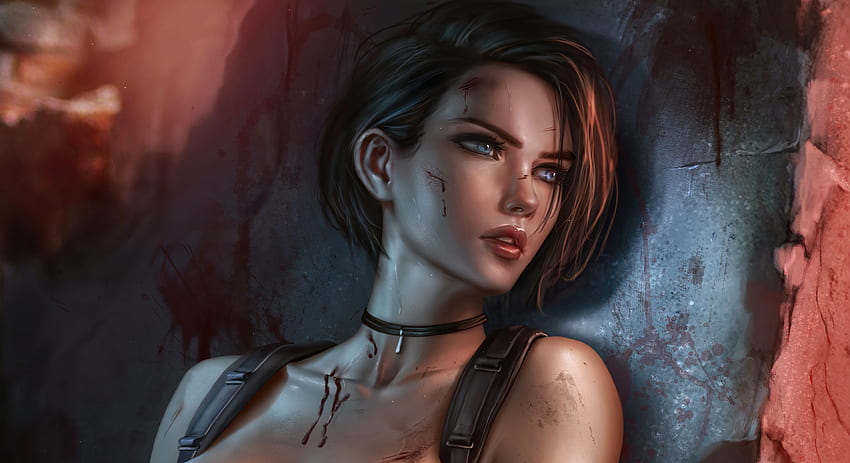 Jill Valentine Resident Evil 3 Remake - girls live [ ] Wallpaper HD