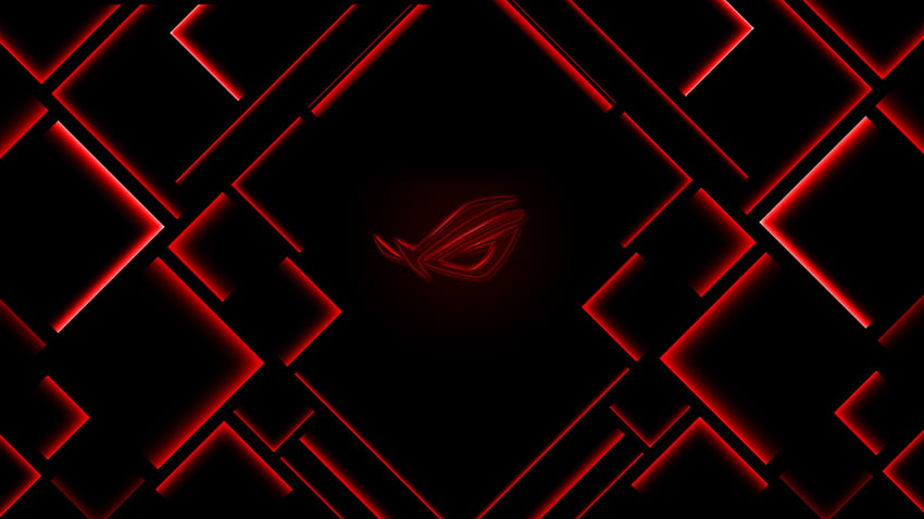 Rog Red Logo Resolution , , Background, and, Red Gaming HD wallpaper