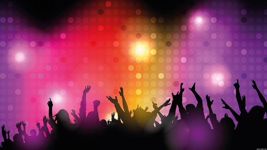 Disco party background Royalty Free Vector Image