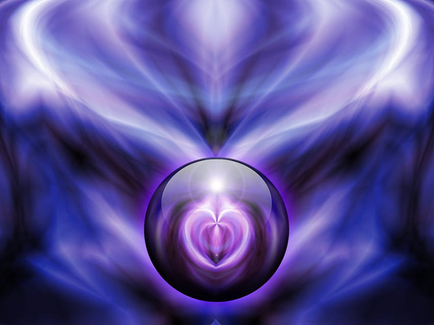 Taking inventory of the heart., blue, purple, swirls, awesome colors, heart HD wallpaper
