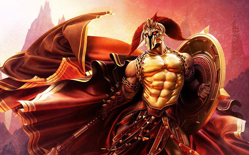 Ares (mit), Ares bóg wojny Tapeta HD