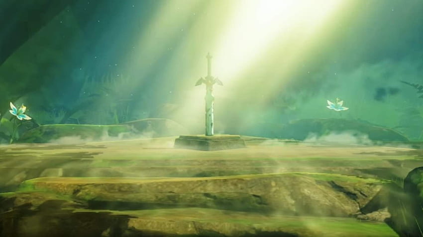 ลมหายใจแห่งป่า: วิธีรับดาบหลัก Zelda Landscape วอลล์เปเปอร์ HD