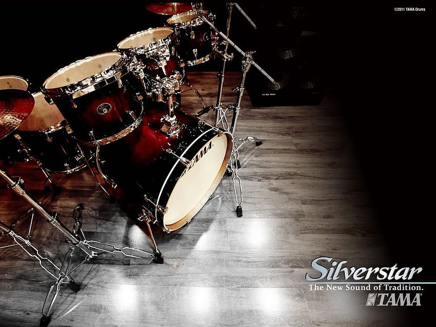 TAMA Silverstar. Tama, Drums, How to play drums HD wallpaper