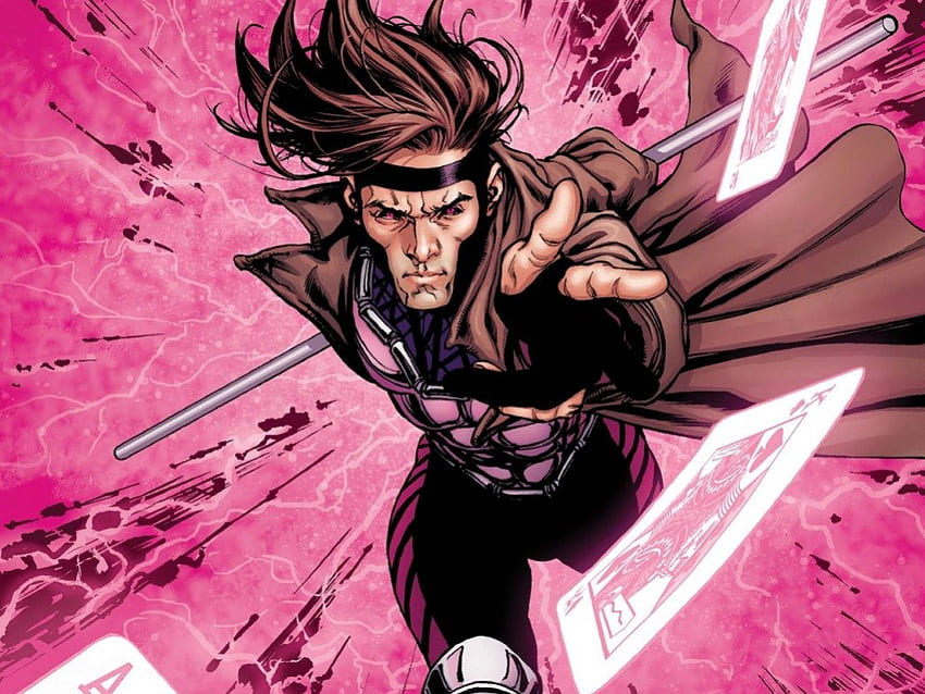 Gambit, Marvel, Superheroes, Comics HD wallpaper