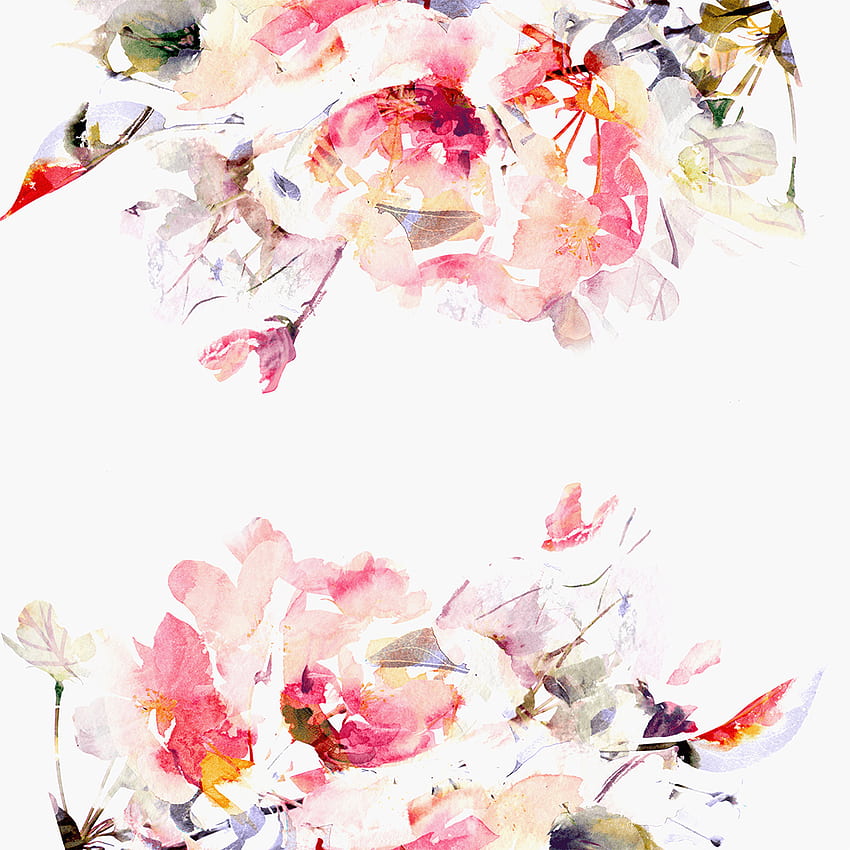 Contemporary Spring Floral – Project Nursery, Watercolor Cherry Blossom HD phone wallpaper