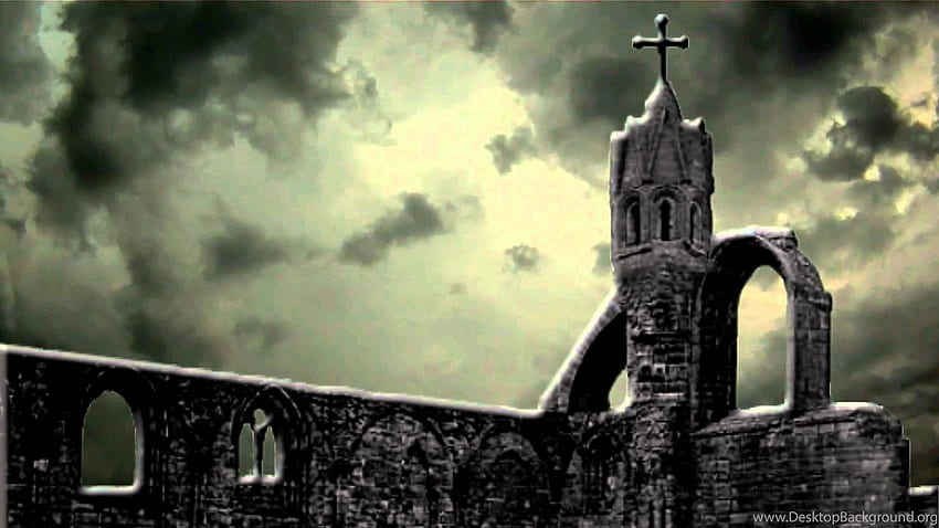 Scary Halloween Haunted Church Background Video . Background, Scary Church HD wallpaper