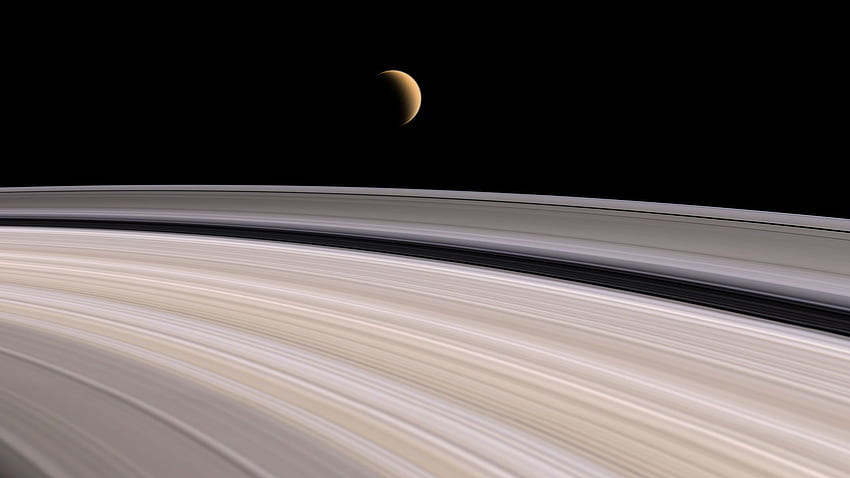 Cassini Saturn HD wallpaper
