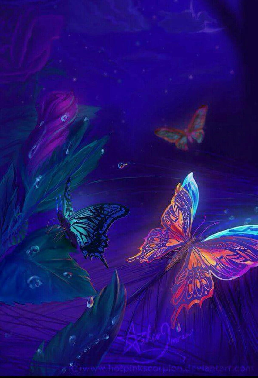 Quick ideas. visionary art, psychedelic art, psychadelic art, Psychedelic Butterfly HD phone wallpaper