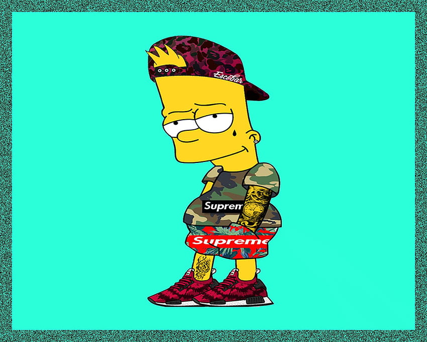 Supreme Bart , Bart Simpson Supreme HD wallpaper | Pxfuel