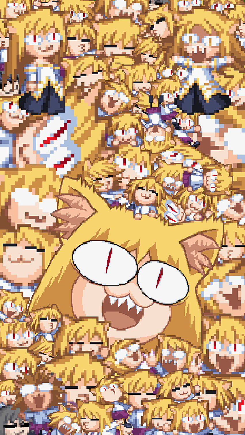 I Made A Neco Arc Mobile Background Using Sprites From Melty Blood And I Wanted To Share It : R Tsukihime HD phone wallpaper