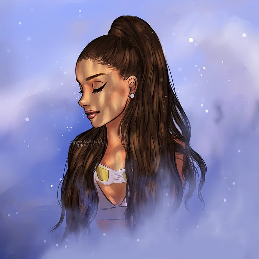 Ariana Grande Moonlight - at, Ariana Grande Cartoon HD phone wallpaper