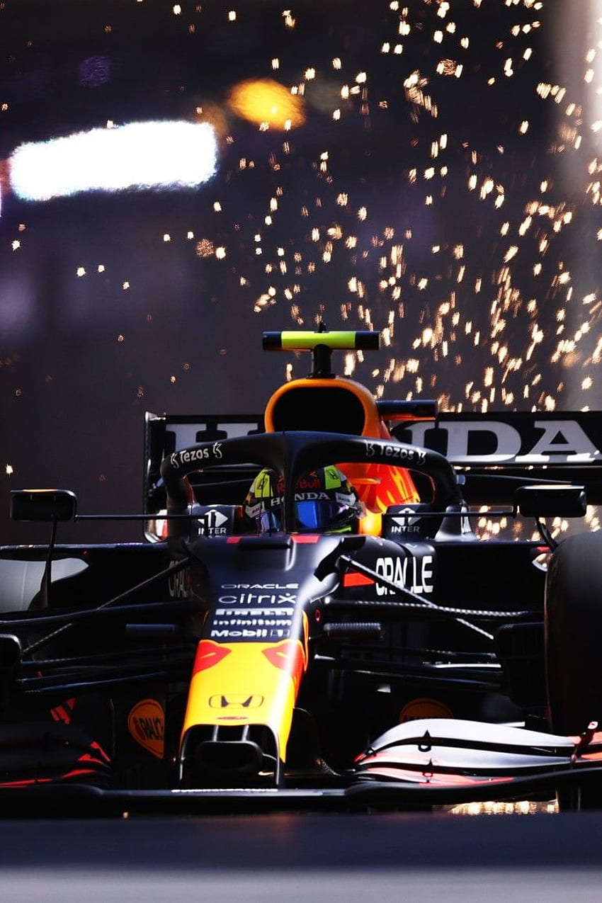 Sergio PÃ©rez with Sparks, Red Bull Racing, 2021 Monaco GP. Red bull racing, Red bull f1, Racing, Checo HD phone wallpaper