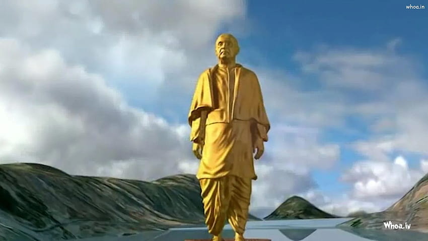 Estatua de la Unidad y Sardar Vallabh Bhai Patel fondo de pantalla