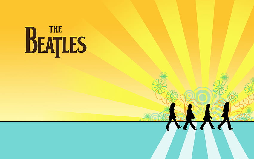 Beatles-Hintergrund, The Beatles Psychedelic HD-Hintergrundbild