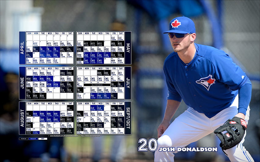... 2015 Toronto Blue Jays schedule by bbboz HD wallpaper