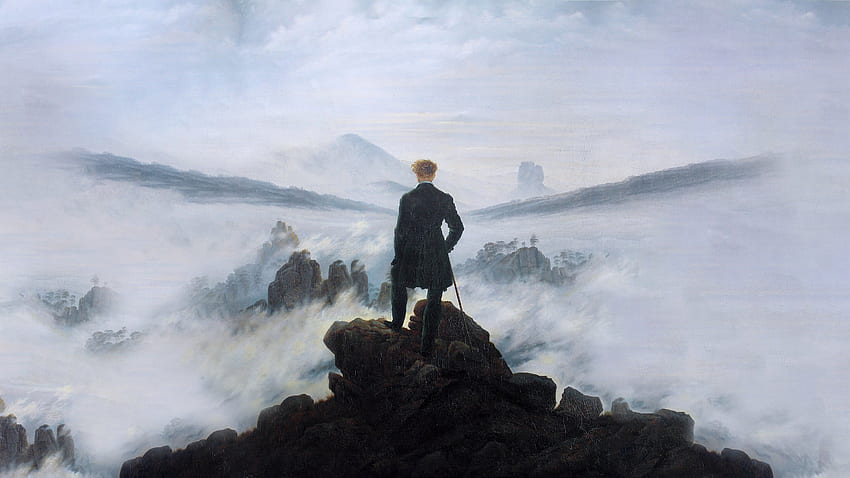 Wanderer Above the Sea of Fog . Caspar david friedrich, Emotional painting, Art, Romanticism Art HD wallpaper