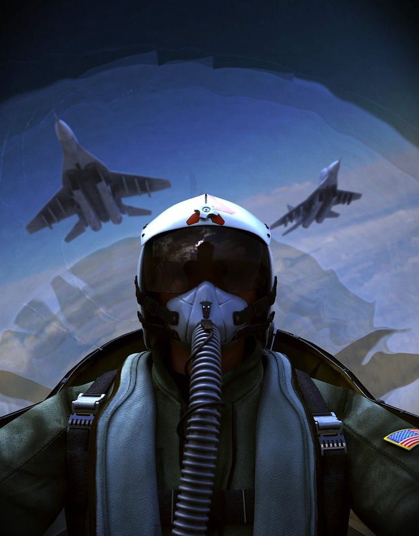 Fighter Jet Pilot iPhone - iPhone . HD phone wallpaper